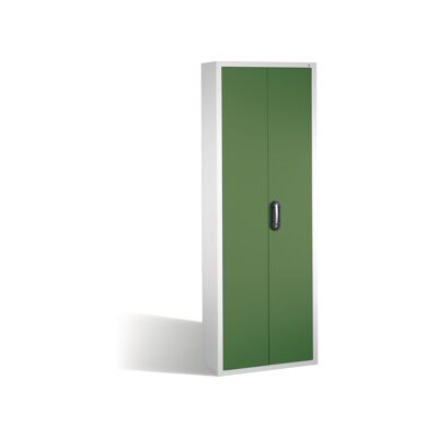 Armoire à bacs C+P avec 114 bacs à bec, H1980xL700xP300mm Façade vert réséda Corps gris clair ; C + P Möbelsysteme (133113-23 S10045) - Publicité Armoire à bacs C+P avec 114 bacs à bec, H1980xL700xP300mm Façade vert réséda Corps gris clair ; C + P Möbelsysteme (133113-23 S10045) - Publicité