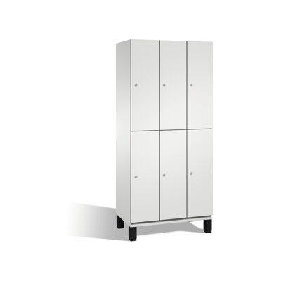 Armoire à deux niveaux C+P Cambio sur pieds, 6 compartiments, H1980xL900xP525mm caisson avant gris clair gris clair gris clair ; C + P Möbelsysteme (45101-30 S10011) - Publicité Armoire à deux niveaux C+P Cambio sur pieds, 6 compartiments, H1980xL900xP525mm caisson avant gris clair gris clair gris clair ; C + P Möbelsysteme (45101-30 S10011) - Publicité