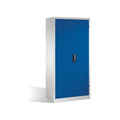 Armoire à outils C+P à portes battantes, 3 tablettes et 3 tiroirs, H1950xL930xP600mm Façade bleu gentiane Corps gris clair ; C + P Möbelsysteme (8922-5030 S10115) - Publicité Armoire à outils C+P à portes battantes, 3 tablettes et 3 tiroirs, H1950xL930xP600mm Façade bleu gentiane Corps gris clair ; C + P Möbelsysteme (8922-5030 S10115) - Publicité