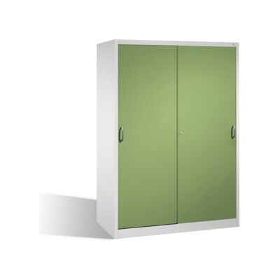 Armoire en acier CP - 2169-00 S10098 - Gris clair, Vert-Reseda - 160x60x195cm - Publicité Armoire en acier CP - 2169-00 S10098 - Gris clair, Vert-Reseda - 160x60x195cm - Publicité