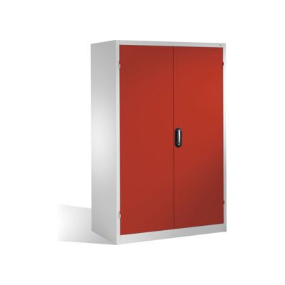 C + P Möbelsysteme Armoire à outils C+P pour charges lourdes XXL avec portes battantes, 4 tablettes intérieures, H1950xL1200xP800mm Façade rouge rubis Corps gris clair ; (8934-052 S10107) - Publicité C + P Möbelsysteme Armoire à outils C+P pour charges lourdes XXL avec portes battantes, 4 tablettes intérieures, H1950xL1200xP800mm Façade rouge rubis Corps gris clair ; (8934-052 S10107) - Publicité