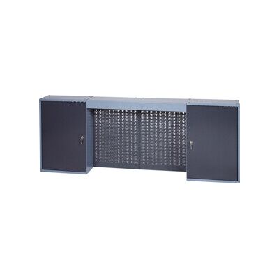 Armoire à outils Kuepper (l x P x H) 1600 x 190 x 600 mm avec 2 portes 4 parois arrière perforée ; Industrial Quality Supplies (94400) - Publicité Armoire à outils Kuepper (l x P x H) 1600 x 190 x 600 mm avec 2 portes 4 parois arrière perforée ; Industrial Quality Supplies (94400) - Publicité