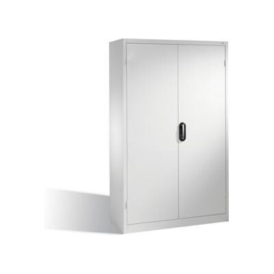 C + P Möbelsysteme Armoire à outils pour charges lourdes C+P avec portes battantes, 4 tablettes intérieures, H1950xL1200xP400mm Façade gris clair Corps gris clair ; C + (8930-052 S10189) - Publicité C + P Möbelsysteme Armoire à outils pour charges lourdes C+P avec portes battantes, 4 tablettes intérieures, H1950xL1200xP400mm Façade gris clair Corps gris clair ; C + (8930-052 S10189) - Publicité