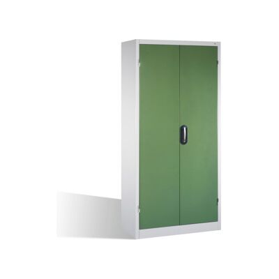 Armoire d'atelier C+P - Vert réséda - Armoire de rangement - Publicité Armoire d'atelier C+P - Vert réséda - Armoire de rangement - Publicité