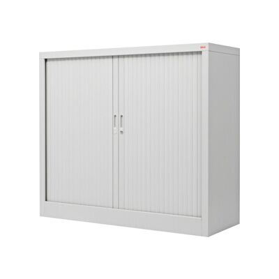 Armoire à rideaux STIER Basic avec 3 tablettes 1400x1000x450 mm, gris clair (904418) - Publicité Armoire à rideaux STIER Basic avec 3 tablettes 1400x1000x450 mm, gris clair (904418) - Publicité