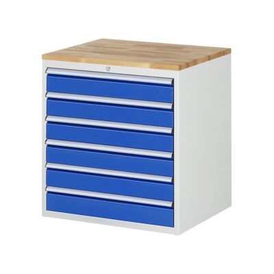 Armoire à tiroirs en hêtre Rau, 6 x tiroirs-XL, 6x120mm (03-XL5.16A-B.11) - Publicité Armoire à tiroirs en hêtre Rau, 6 x tiroirs-XL, 6x120mm (03-XL5.16A-B.11) - Publicité