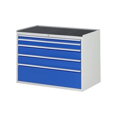 Armoire à tiroirs Rau avec tapis antidérapant 5 tiroirs -XXL 1x60 1x90 2x150 1x270mm (03-XXL5.2A-MT.11) - Publicité Armoire à tiroirs Rau avec tapis antidérapant 5 tiroirs -XXL 1x60 1x90 2x150 1x270mm (03-XXL5.2A-MT.11) - Publicité