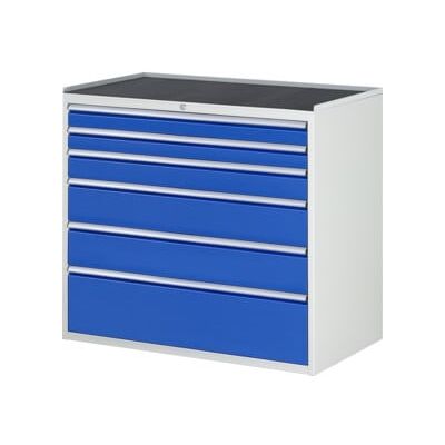 Armoire à tiroirs Rau avec tapis antidérapant 6 tiroirs-XXL 2x90 1x120 2x180 1x270mm (03-XXL7.7A-MT.11) - Publicité Armoire à tiroirs Rau avec tapis antidérapant 6 tiroirs-XXL 2x90 1x120 2x180 1x270mm (03-XXL7.7A-MT.11) - Publicité