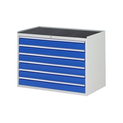 Armoire à tiroirs Rau avec tapis antidérapant 6 tiroirs -XXL 6x120mm (03-XXL5.16A-MT.11) - Publicité Armoire à tiroirs Rau avec tapis antidérapant 6 tiroirs -XXL 6x120mm (03-XXL5.16A-MT.11) - Publicité