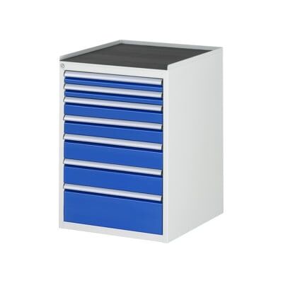 Armoire à tiroirs Rau avec tapis antidérapant 7 tiroirs L 2x60 2x90 2x120 1x180mm (03-L5.0A-MT.11) - Publicité Armoire à tiroirs Rau avec tapis antidérapant 7 tiroirs L 2x60 2x90 2x120 1x180mm (03-L5.0A-MT.11) - Publicité