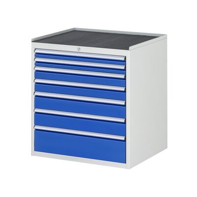 Armoire à tiroirs Rau avec tapis antidérapant 7 tiroirs -XL 2x60 2x90 2x120 1x180mm (03-XL5.0A-MT.11) - Publicité Armoire à tiroirs Rau avec tapis antidérapant 7 tiroirs -XL 2x60 2x90 2x120 1x180mm (03-XL5.0A-MT.11) - Publicité
