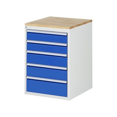 Armoire à tiroirs Rau hêtre-top et 5 x tiroirs L 2x120 2x150 1x180mm (03-L5.11A-B.11) - Publicité Armoire à tiroirs Rau hêtre-top et 5 x tiroirs L 2x120 2x150 1x180mm (03-L5.11A-B.11) - Publicité
