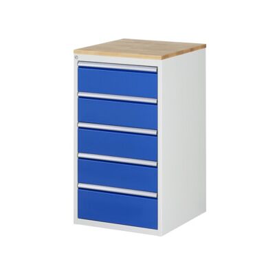 Armoire à tiroirs Rau hêtre-top et 5 x tiroirs L 4x180 1x210mm (03-L7.5A-B.11) - Publicité Armoire à tiroirs Rau hêtre-top et 5 x tiroirs L 4x180 1x210mm (03-L7.5A-B.11) - Publicité