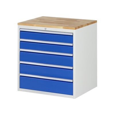 Armoire à tiroirs Rau hêtre-top et 5 x tiroirs -XL 2x120 2x150 1x180mm (03-XL5.11A-B.11) - Publicité Armoire à tiroirs Rau hêtre-top et 5 x tiroirs -XL 2x120 2x150 1x180mm (03-XL5.11A-B.11) - Publicité