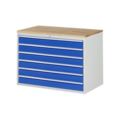 Armoire à tiroirs Rau Hêtre-Top et 6 x tiroirs -XXL 6x120mm (03-XXL5.16A-B.11) - Publicité Armoire à tiroirs Rau Hêtre-Top et 6 x tiroirs -XXL 6x120mm (03-XXL5.16A-B.11) - Publicité