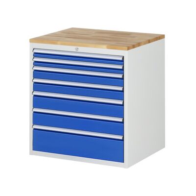 Armoire à tiroirs Rau hêtre-top et 7 x tiroirs -XL 2x60 2x90 2x120 1x180mm (03-XL5.0A-B.11) - Publicité Armoire à tiroirs Rau hêtre-top et 7 x tiroirs -XL 2x60 2x90 2x120 1x180mm (03-XL5.0A-B.11) - Publicité