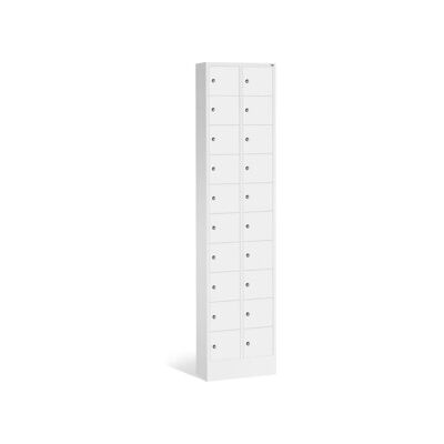 Armoire C+P Intro petite avec 20 compartiments, H1950xL460xP200mm avant gris clair corps gris clair gris clair ; C + P Möbelsysteme (80700-203 S10014) - Publicité Armoire C+P Intro petite avec 20 compartiments, H1950xL460xP200mm avant gris clair corps gris clair gris clair ; C + P Möbelsysteme (80700-203 S10014) - Publicité