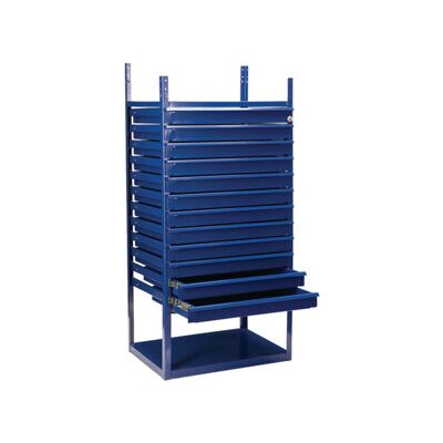 Armoire comptoir LOGS 90 H.1160xl.540xP.390mm 12 tiroirs bleu RAL 5022 LOGS ; Industrial Quality Supplies (LOGS 90 RAL 5022) - Publicité Armoire comptoir LOGS 90 H.1160xl.540xP.390mm 12 tiroirs bleu RAL 5022 LOGS ; Industrial Quality Supplies (LOGS 90 RAL 5022) - Publicité