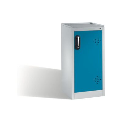 C + P Möbelsysteme Armoire d'appoint environnementale C+P avec porte pivotante, 2 bacs en polyéthylène, H1020xL500xP500mm Façade bleu clair Corps gris clair ; C + P Möbe (8721-316 S10039) - Publicité C + P Möbelsysteme Armoire d'appoint environnementale C+P avec porte pivotante, 2 bacs en polyéthylène, H1020xL500xP500mm Façade bleu clair Corps gris clair ; C + P Möbe (8721-316 S10039) - Publicité