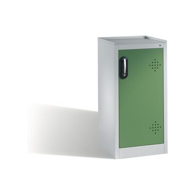 C + P Möbelsysteme Armoire d'appoint environnementale C+P avec porte pivotante, 2 bacs en polyéthylène, H1020xL500xP500mm Façade vert réséda Corps gris clair ; C + P Möb (8721-316 S10040) - Publicité C + P Möbelsysteme Armoire d'appoint environnementale C+P avec porte pivotante, 2 bacs en polyéthylène, H1020xL500xP500mm Façade vert réséda Corps gris clair ; C + P Möb (8721-316 S10040) - Publicité