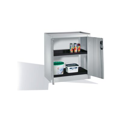 C + P Möbelsysteme Armoire d'appoint environnementale C+P avec portes battantes, 2 bacs en polyéthylène, H1020xL930xP500mm Façade gris clair Corps gris clair ; C + P Möb (8821-316 S10079) - Publicité C + P Möbelsysteme Armoire d'appoint environnementale C+P avec portes battantes, 2 bacs en polyéthylène, H1020xL930xP500mm Façade gris clair Corps gris clair ; C + P Möb (8821-316 S10079) - Publicité