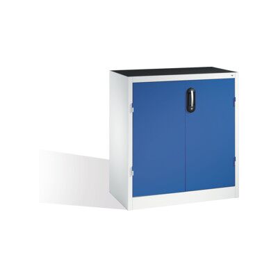 C + P Möbelsysteme Armoire d'appoint pour charges lourdes C+P avec portes battantes, 1 tablette intérieure, H1000xL930xP500mm Façade bleu gentiane Corps gris clair ; C + (8821-052 S10271) - Publicité C + P Möbelsysteme Armoire d'appoint pour charges lourdes C+P avec portes battantes, 1 tablette intérieure, H1000xL930xP500mm Façade bleu gentiane Corps gris clair ; C + (8821-052 S10271) - Publicité