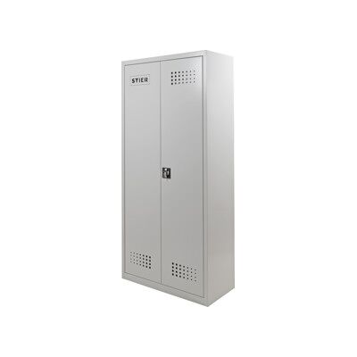 Armoire de sécurité STIER avec 4 bacs-étagères galvanisés 1 950x920x420 mm (904850) - Publicité Armoire de sécurité STIER avec 4 bacs-étagères galvanisés 1 950x920x420 mm (904850) - Publicité
