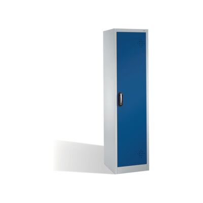 Armoire d'environnement C+P avec porte battante, 4 bacs en polyéthylène, H1950xL500xP500mm Façade bleu gentiane Corps gris clair ; C + P Möbelsysteme (8901-316 S10109) - Publicité Armoire d'environnement C+P avec porte battante, 4 bacs en polyéthylène, H1950xL500xP500mm Façade bleu gentiane Corps gris clair ; C + P Möbelsysteme (8901-316 S10109) - Publicité