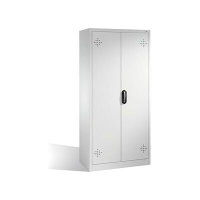 Armoire d'environnement C+P avec portes battantes, 4 bacs en polyéthylène, H1950xL930xP500mm Façade gris clair Corps gris clair ; C + P Möbelsysteme (8921-316 S10130) - Publicité Armoire d'environnement C+P avec portes battantes, 4 bacs en polyéthylène, H1950xL930xP500mm Façade gris clair Corps gris clair ; C + P Möbelsysteme (8921-316 S10130) - Publicité