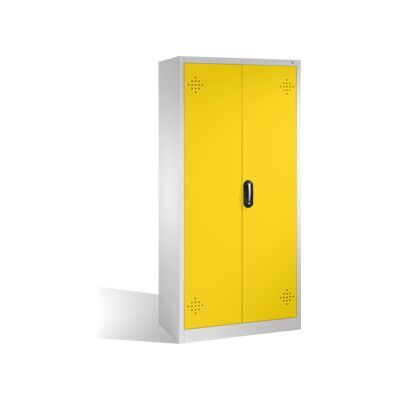 Armoire d'environnement C+P avec portes battantes, 4 bacs en polyéthylène, H1950xL930xP500mm Façade jaune trafic Corps gris clair ; C + P Möbelsysteme (8921-316 S10156) - Publicité Armoire d'environnement C+P avec portes battantes, 4 bacs en polyéthylène, H1950xL930xP500mm Façade jaune trafic Corps gris clair ; C + P Möbelsysteme (8921-316 S10156) - Publicité