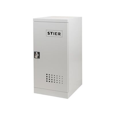 Armoire latérale environnementale STIER avec 2 étagères galvanisées 1000x500x500 mm (904852) - Publicité Armoire latérale environnementale STIER avec 2 étagères galvanisées 1000x500x500 mm (904852) - Publicité