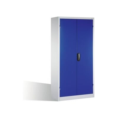 C + P Möbelsysteme Armoire pour charges lourdes C+P avec portes battantes, 4 tablettes et 3 tiroirs, H1950xL930xP600mm Façade bleu gentiane Corps gris clair ; C + P Möbe (8922-523 S10092) - Publicité C + P Möbelsysteme Armoire pour charges lourdes C+P avec portes battantes, 4 tablettes et 3 tiroirs, H1950xL930xP600mm Façade bleu gentiane Corps gris clair ; C + P Möbe (8922-523 S10092) - Publicité