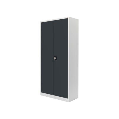 Armoire universelle STIER avec 4 tablettes 1 800x800x380 mm, gris anthracite, soudée (905961) - Publicité Armoire universelle STIER avec 4 tablettes 1 800x800x380 mm, gris anthracite, soudée (905961) - Publicité