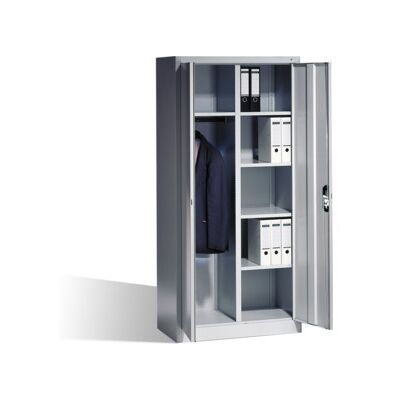 Armoire vestiaire Acurado de C+P avec portes battantes, H1950xL930xP500mm Façade gris clair Corps gris clair ; C + P Möbelsysteme (9280-30 S10197) - Publicité Armoire vestiaire Acurado de C+P avec portes battantes, H1950xL930xP500mm Façade gris clair Corps gris clair ; C + P Möbelsysteme (9280-30 S10197) - Publicité