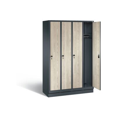 Armoire vestiaire C+P Evolo, H1800xL1190xP500mm, 48020-40,S11087 ; C + P Möbelsysteme (48020-40 S11087) - Publicité Armoire vestiaire C+P Evolo, H1800xL1190xP500mm, 48020-40,S11087 ; C + P Möbelsysteme (48020-40 S11087) - Publicité