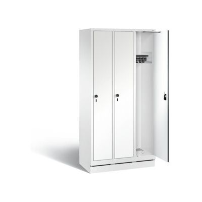 Armoire vestiaire C+P Evolo, H1800xL900xP500mm, 48020-30,S11033 ; C + P Möbelsysteme (48020-30 S11033) - Publicité Armoire vestiaire C+P Evolo, H1800xL900xP500mm, 48020-30,S11033 ; C + P Möbelsysteme (48020-30 S11033) - Publicité