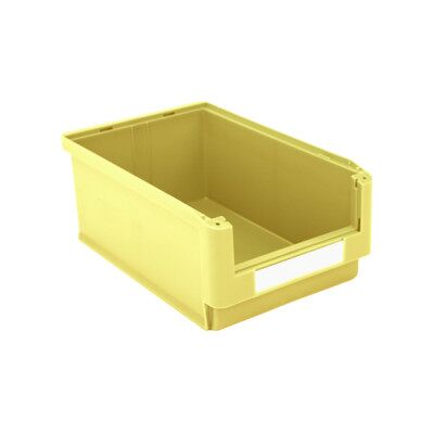 BITO Boîte de Rangement - 500x313x200mm - Jaune - Publicité BITO Boîte de Rangement - 500x313x200mm - Jaune - Publicité