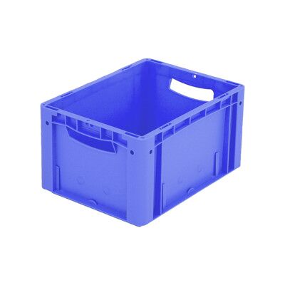 Bacs gerbables norme Europe Bito série XL XL43221 l 400 x l 300 x H 220 bleu (18520) - Publicité Bacs gerbables norme Europe Bito série XL XL43221 l 400 x l 300 x H 220 bleu (18520) - Publicité