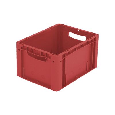 Bacs gerbables norme Europe Bito série XL XL43221 l 400 x l 300 x H 220 rouge (14507) - Publicité Bacs gerbables norme Europe Bito série XL XL43221 l 400 x l 300 x H 220 rouge (14507) - Publicité