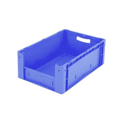 Bacs gerbables norme Europe Bito série XL XL64224 l 600 x l 400 x H 220 bleu (14988) - Publicité Bacs gerbables norme Europe Bito série XL XL64224 l 600 x l 400 x H 220 bleu (14988) - Publicité