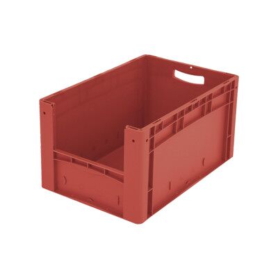 Bacs gerbables norme Europe Bito série XL XL64324 l 600 x l 400 x H 320 rouge (14991) - Publicité Bacs gerbables norme Europe Bito série XL XL64324 l 600 x l 400 x H 320 rouge (14991) - Publicité