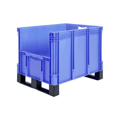 Bacs gerbables norme Europe Bito série XL XL86424DKufe l 800 x l 600 x H 520 bleu (30250) - Publicité Bacs gerbables norme Europe Bito série XL XL86424DKufe l 800 x l 600 x H 520 bleu (30250) - Publicité