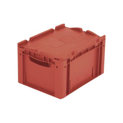 Bacs gerbables norme Europe Bito série XL XLD43221 l 400 x l 300 x H 238 rouge (14515) - Publicité Bacs gerbables norme Europe Bito série XL XLD43221 l 400 x l 300 x H 238 rouge (14515) - Publicité
