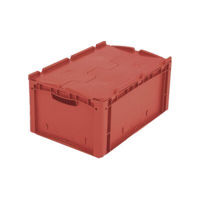 Bacs gerbables norme Europe Bito série XL XLD64271 l 600 x l 400 x H 288 rouge (14519) - Publicité Bacs gerbables norme Europe Bito série XL XLD64271 l 600 x l 400 x H 288 rouge (14519) - Publicité