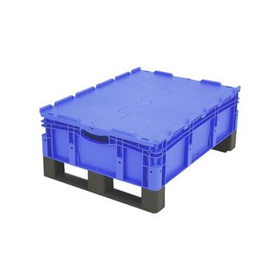 Bacs gerbables norme Europe Bito série XL XLD86221DKUFE l 800 x l 600 x H 338 bleu (22617) - Publicité Bacs gerbables norme Europe Bito série XL XLD86221DKUFE l 800 x l 600 x H 338 bleu (22617) - Publicité