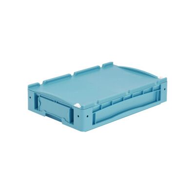 Bacs pour petit matériel Bito série KLT KLT64120ASDV l 600 x l 400 x H 138urquoise (22243) - Publicité Bacs pour petit matériel Bito série KLT KLT64120ASDV l 600 x l 400 x H 138urquoise (22243) - Publicité