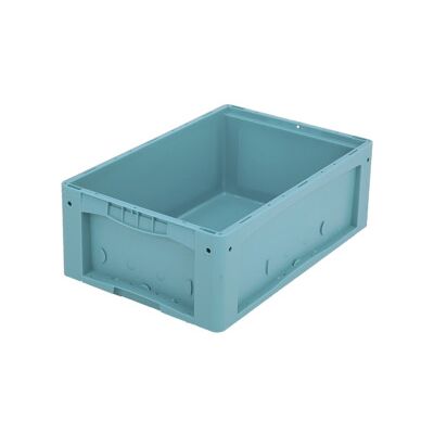 Bacs pour petit matériel Bito série KLT KLT64220 l 600 x l 400 x H 220urquoise (16273) - Publicité Bacs pour petit matériel Bito série KLT KLT64220 l 600 x l 400 x H 220urquoise (16273) - Publicité
