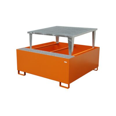Bauer Südlohn Bac de récupération AWA 1000, laqué, orange jaune (4402-96-0000-2000) - Publicité Bauer Südlohn Bac de récupération AWA 1000, laqué, orange jaune (4402-96-0000-2000) - Publicité