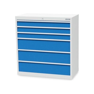 Bedrunka+Hirth Armoire à tiroirs Série T500-9 avec 6 tiroirs 3x100 3x200 mm (90.303A) - Publicité Bedrunka+Hirth Armoire à tiroirs Série T500-9 avec 6 tiroirs 3x100 3x200 mm (90.303A) - Publicité