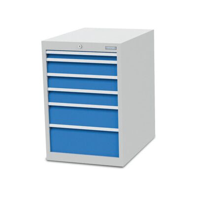 Bedrunka+Hirth Armoire à tiroirs T736 R 18-24 avec 6 tiroirs 1x50 3x100 1x150 1x200 mm (580/1311V10A) - Publicité Bedrunka+Hirth Armoire à tiroirs T736 R 18-24 avec 6 tiroirs 1x50 3x100 1x150 1x200 mm (580/1311V10A) - Publicité